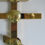 Хрест накупольний №5 А (позолота)
